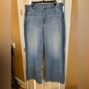 American Eagle Outfitters Light Blue Flare Jeans